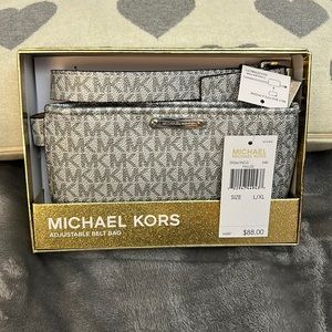 Michael Kors adjustable belt bag